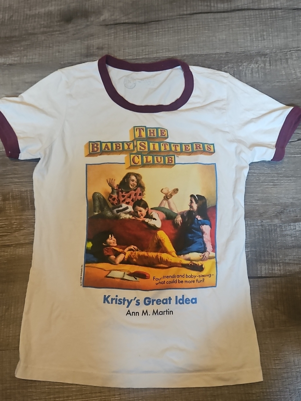 The Baby-Sitters Club 'Kristy's Great Idea' Ringer Tee